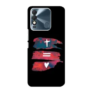 Чехлы для TECNO Spark 8 (Для Христиан) (Атрибутика)
