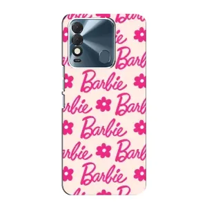 Силиконовый Чехол Барби Фильм на TECNO Spark 8 (Barbie)