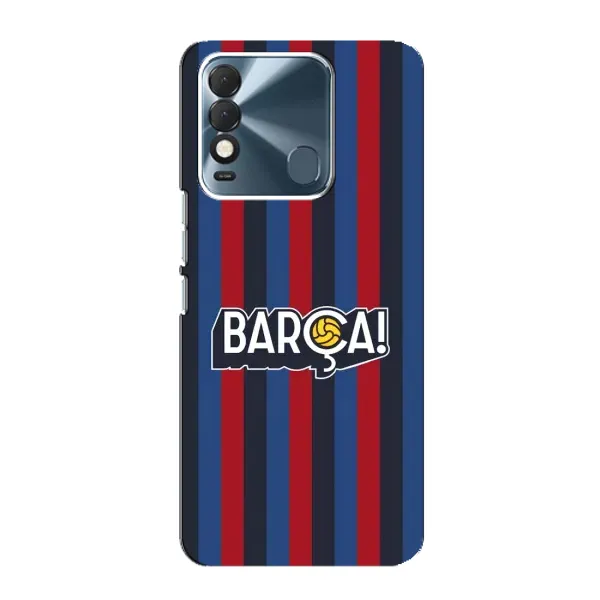 Чехол с рисунком «BARCA» для TECNO Spark 8