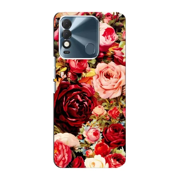 Чехол с рисунком «Букет цветов» для TECNO Spark 8 Чехол с рисунком «Букет цветов» для TECNO Spark 8
