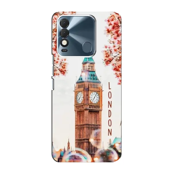 Чехол с рисунком «Часы Лондон» для TECNO Spark 8 Чехол с рисунком «Часы Лондон» для TECNO Spark 8