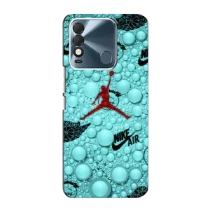 Силиконовый Чехол Nike Air Jordan на Техно Спарк 8 (Джордан Найк)