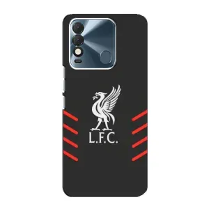 Силиконовые Чехлы принт Футбол на TECNO Spark 8 (Эмблема Liverpool)