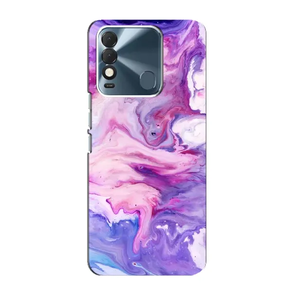 Чехол с рисунком «Фиолетовый мрамор» для TECNO Spark 8 Чехол с рисунком «Фиолетовый мрамор» для TECNO Spark 8