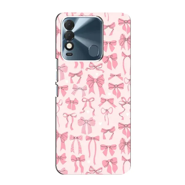 Чехол с рисунком «Фон бантики» для TECNO Spark 8 Чехол с рисунком «Фон бантики» для TECNO Spark 8