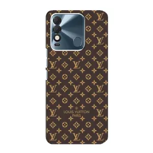 Чехол Стиль Louis Vuitton на TECNO Spark 8 (Фон Луи Виттон)