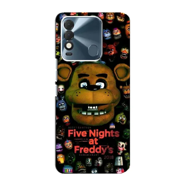 Чехол с рисунком «Freddy» для TECNO Spark 8 Чехол с рисунком «Freddy» для TECNO Spark 8