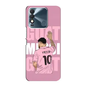 Чехлы Лео Месси в Майами на TECNO Spark 8 (GOAT MESSI)