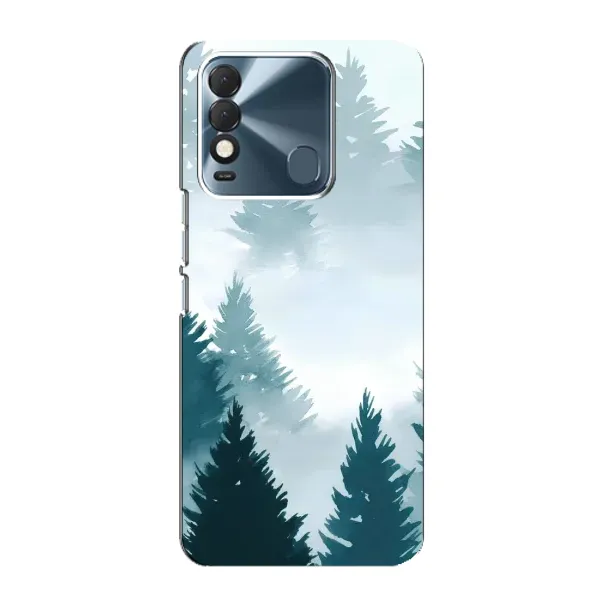 Чехол с рисунком «Горный лес» для TECNO Spark 8 Чехол с рисунком «Горный лес» для TECNO Spark 8