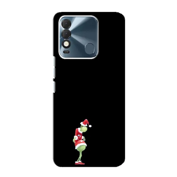 Чехол с рисунком «Гринч на чорном» для TECNO Spark 8 Чехол с рисунком «Гринч на чорном» для TECNO Spark 8