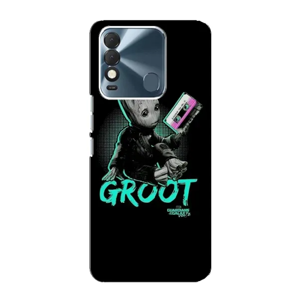 Чехол с рисунком «Groot» для TECNO Spark 8 Чехол с рисунком «Groot» для TECNO Spark 8