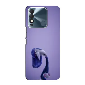 Чехол Головоломка для TECNO Spark 8 - (AlphaPrint) (Хандра)