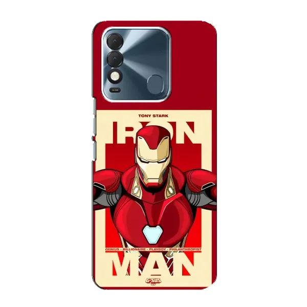 Чехол с рисунком «Iron man» для TECNO Spark 8 Чехол с рисунком «Iron man» для TECNO Spark 8