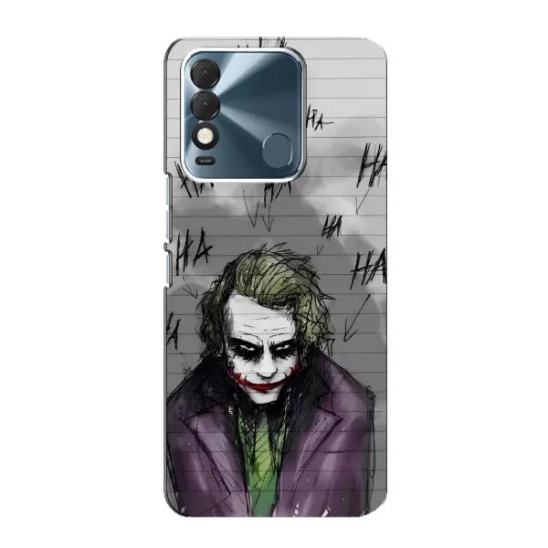 Чохол з малюнком «Joker клоун» для TECNO Spark 8 Чохол з малюнком «Joker клоун» для TECNO Spark 8