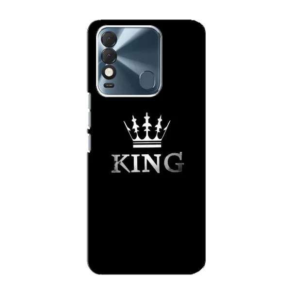 Чехол с рисунком «KING» для TECNO Spark 8 Чехол с рисунком «KING» для TECNO Spark 8