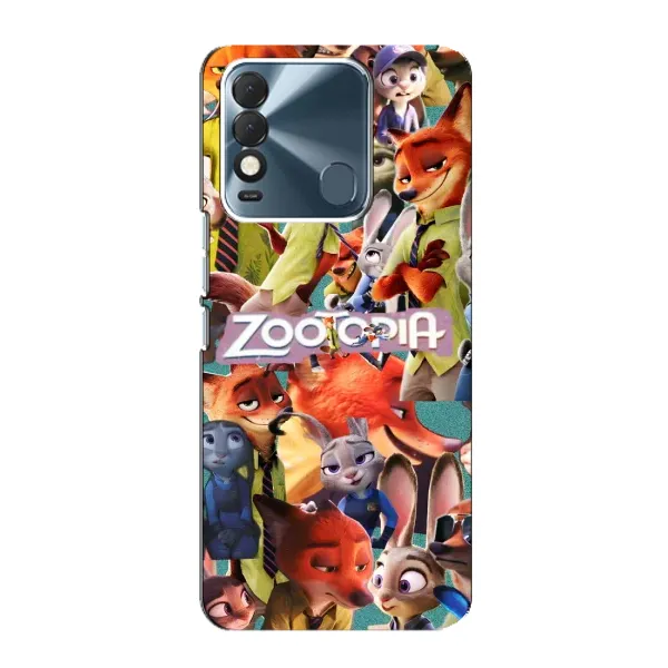 Чохол з малюнком «Колаж героїв» для TECNO Spark 8 Чохол з малюнком «Колаж героїв» для TECNO Spark 8