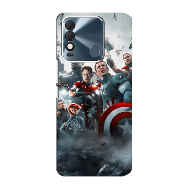 Чехол с рисунком «Команда марвел» для TECNO Spark 8 Чехол с рисунком «Команда марвел» для TECNO Spark 8