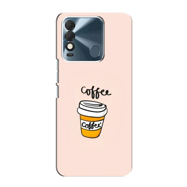 Чехол с рисунком «Кружка кофе» для TECNO Spark 8 Чехол с рисунком «Кружка кофе» для TECNO Spark 8