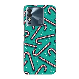 Силиконовый бампер на рождество для TECNO Spark 8