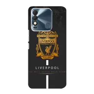 Силиконовые Чехлы принт Футбол на TECNO Spark 8 (Liverpool)