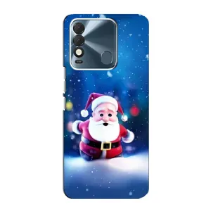 Чехол с рисунком «Маленький Дед Мороз» для TECNO Spark 8