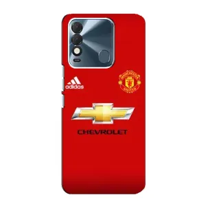 Силиконовые Чехлы принт Футбол на TECNO Spark 8 (Man United)