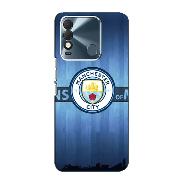 Чехол с рисунком «ManCity» для TECNO Spark 8