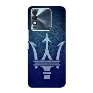 Чехлы с тематикой "Крутые машины" на TECNO Spark 8 (Лого Maserati)