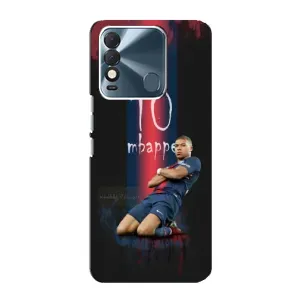Чехол (TPU) с Футболистом на TECNO Spark 8 (MBAPPE 10)