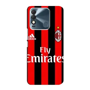 Чехлы с ТОП Футбольными клубами на TECNO Spark 8 (Milan)