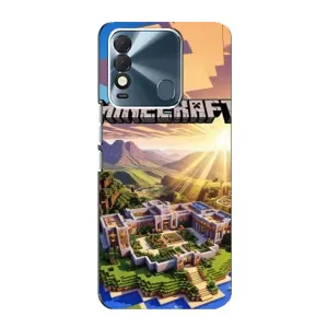 Чехол майнкрафт для TECNO Spark 8 (MINECRAFT)