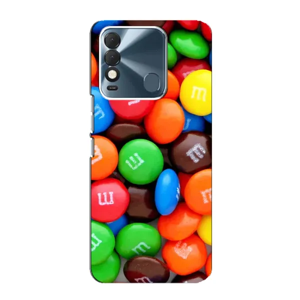 Чехол с рисунком «Разноцветные M&M'S» для TECNO Spark 8 Чехол с рисунком «Разноцветные M&M'S» для TECNO Spark 8