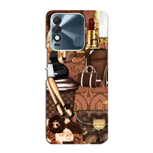 Чехол Стиль Louis Vuitton на TECNO Spark 8 (Мода Луи Виттон)
