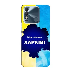 Чехлы силиконовые (Город Харьков) на Техно Спарк 8