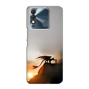 Чехол дракон Беззубик для TECNO Spark 8 (Мультиик Беззубик)