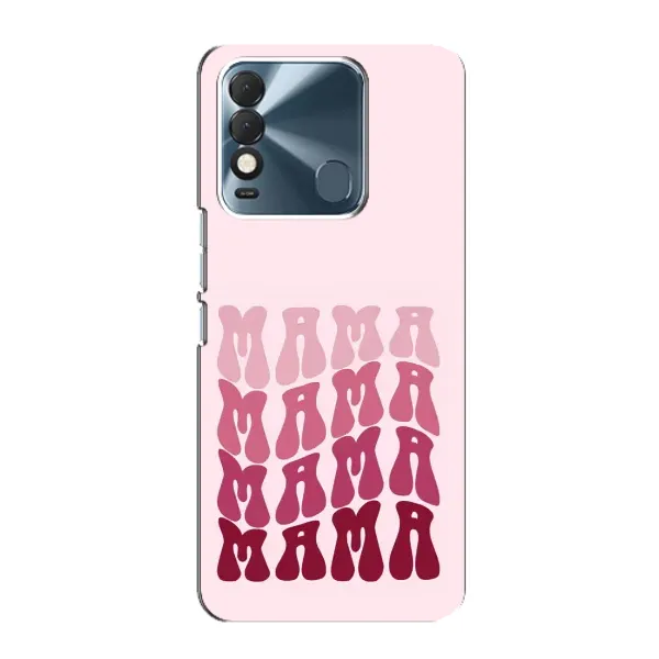 Чехол с рисунком «Надпись мама» для TECNO Spark 8 Чехол с рисунком «Надпись мама» для TECNO Spark 8