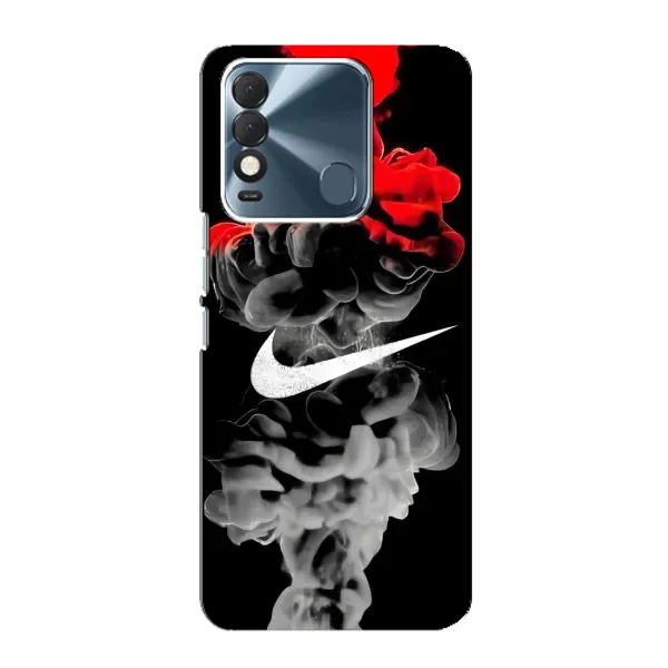Чехол с рисунком «Nike дым» для TECNO Spark 8 Чехол с рисунком «Nike дым» для TECNO Spark 8