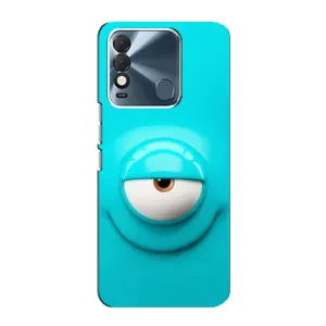 Чохли (ТПУ) (смішні стікери) для TECNO Spark 8 (Одноглазик)