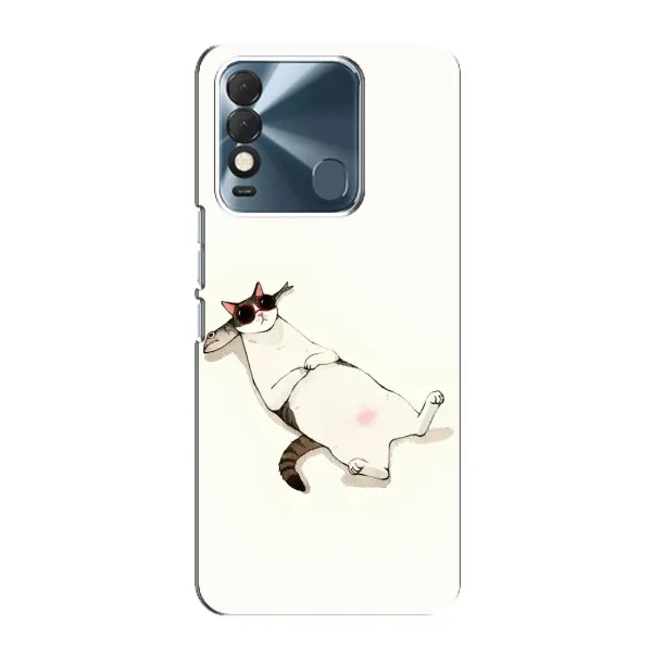 Чехол с рисунком «Отдых» для TECNO Spark 8 Чехол с рисунком «Отдых» для TECNO Spark 8