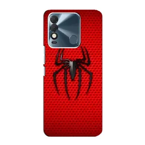 Чехол Супергерой Человека Паука на TECNO Spark 8 (Паук марвел)