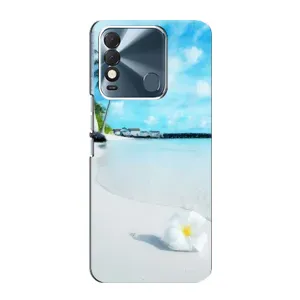 Летний Чехол на TECNO Spark 8 (Пляж)