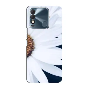 Чехол с ромашками на TECNO Spark 8 (Пол ромашки)