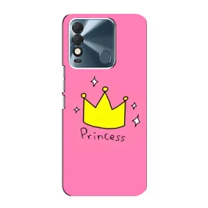 Девчачий Чехол для TECNO Spark 8 (Princess)
