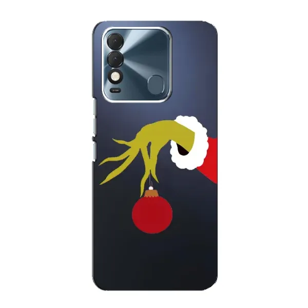 Чехол с рисунком «Рука Гринча» для TECNO Spark 8 Чехол с рисунком «Рука Гринча» для TECNO Spark 8