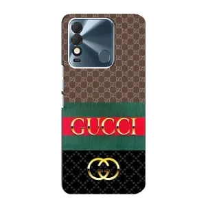 Чехлы Бренд GUCCI для TECNO Spark 8 (Стиль GUCCI)