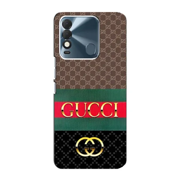 Чехол с рисунком «Стиль GUCCI» для TECNO Spark 8 Чехол с рисунком «Стиль GUCCI» для TECNO Spark 8