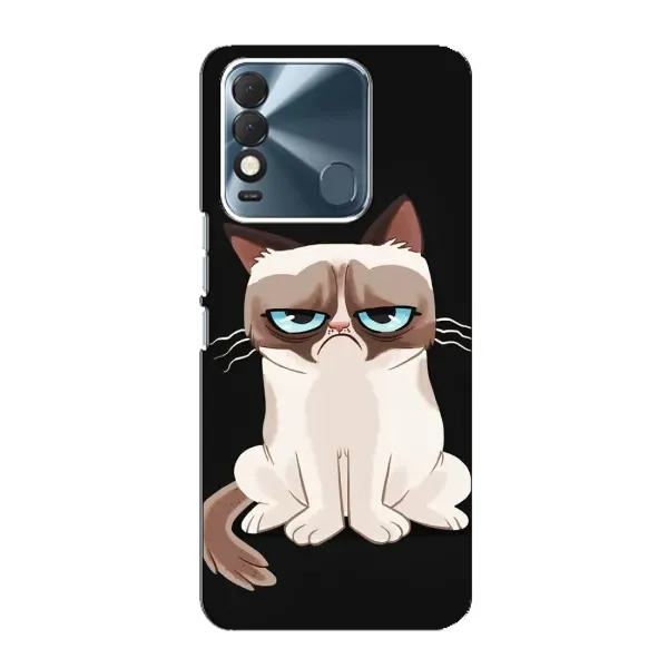 Чехол с рисунком «Взгляд кота» для TECNO Spark 8 Чехол с рисунком «Взгляд кота» для TECNO Spark 8
