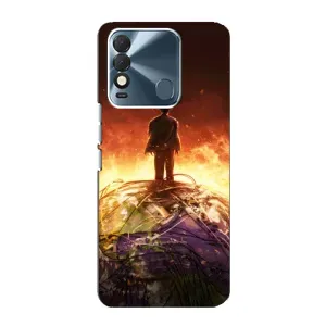 Чехол Оппенгеймер / Oppenheimer на TECNO Spark 8 (Ядерщик)