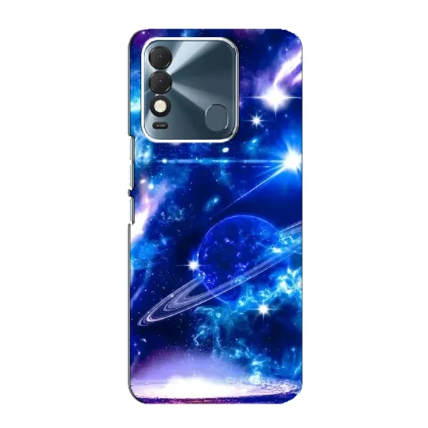 Чехол с рисунком «Яркий космос» для TECNO Spark 8