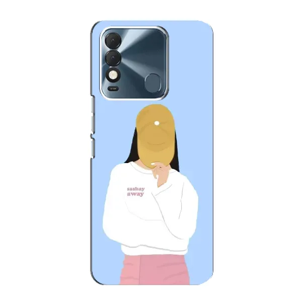 Чехол с рисунком «Желтая кепка» для TECNO Spark 8 Чехол с рисунком «Желтая кепка» для TECNO Spark 8